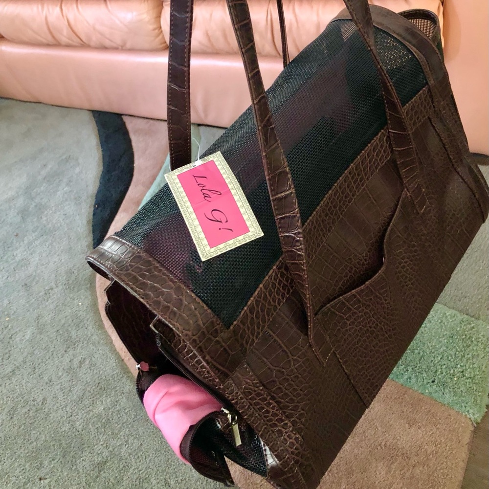 Lola G Small Dog bag NWT